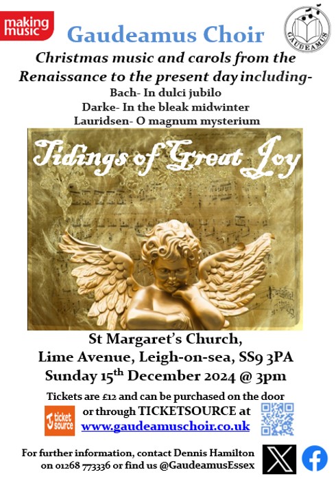 Tidings Of Great Joy flier